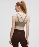 Like a Cloud Ribbed Longline Bra *Light Support, D/DD Cup | Women's Bras