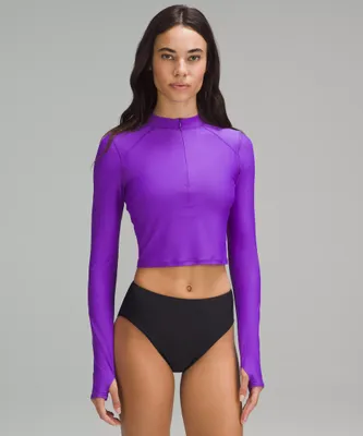Waterside Half-Zip UV Protection Paddle Top | Women's Swimsuits
