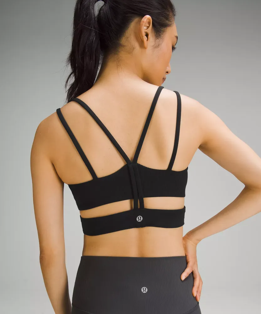Ribbed Nulu Strappy Yoga Bra *Light Support, A/B Cup | Women's Bras
