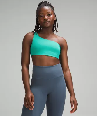 Ribbed Nulu Asymmetrical Yoga Bra *Light Support, A/B Cup | Women's Bras