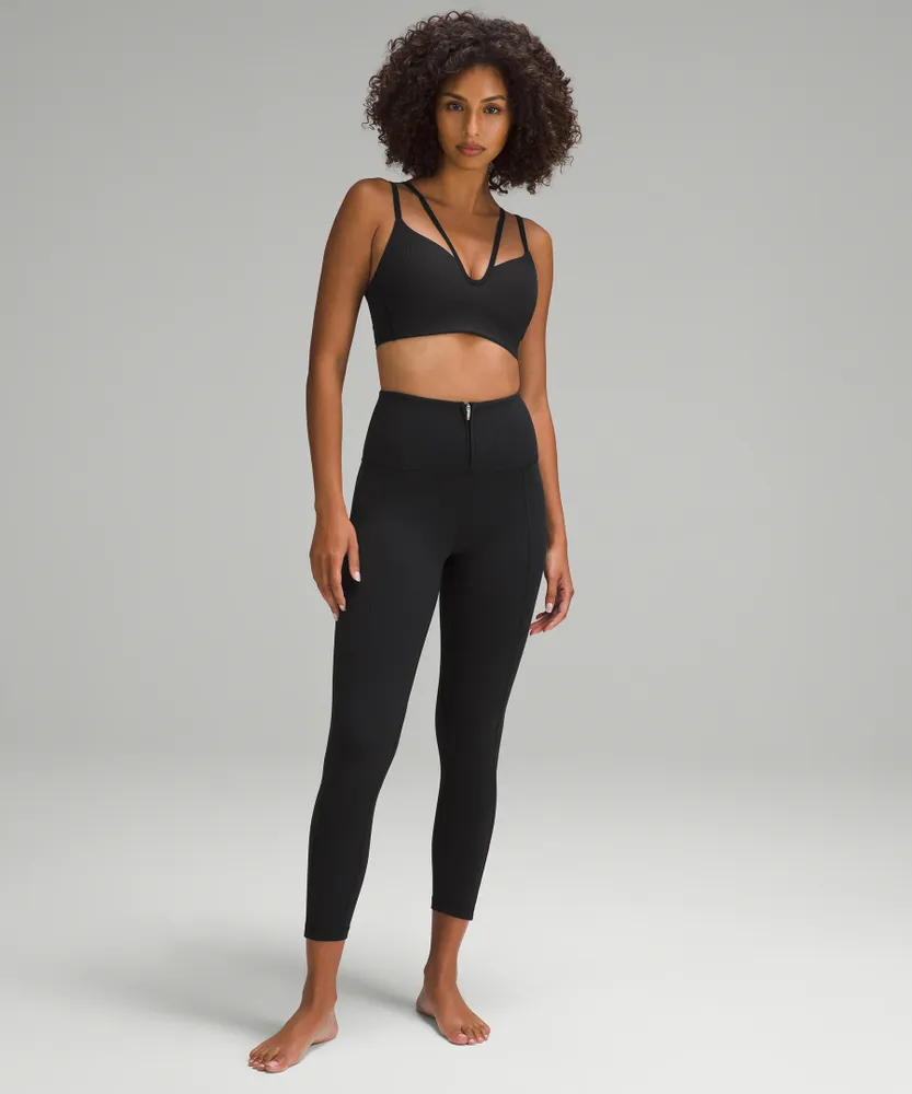 lululemon athletica, Tops, Lululemon Like A Cloud Ribbed Longlinebra  Light Support Bc Cup Size