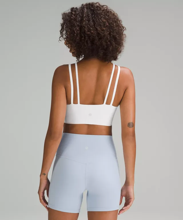 Lululemon athletica Like a Cloud Strappy Longline Ribbed Bra