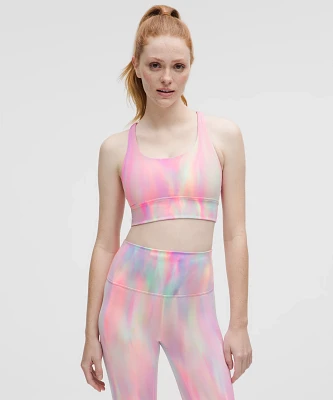 lululemon Energy Longline Bra Medium Support, B–D Cups *Wash | Women's Bras