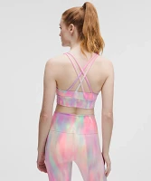 lululemon Energy Longline Bra Medium Support, B–D Cups *Wash | Women's Bras