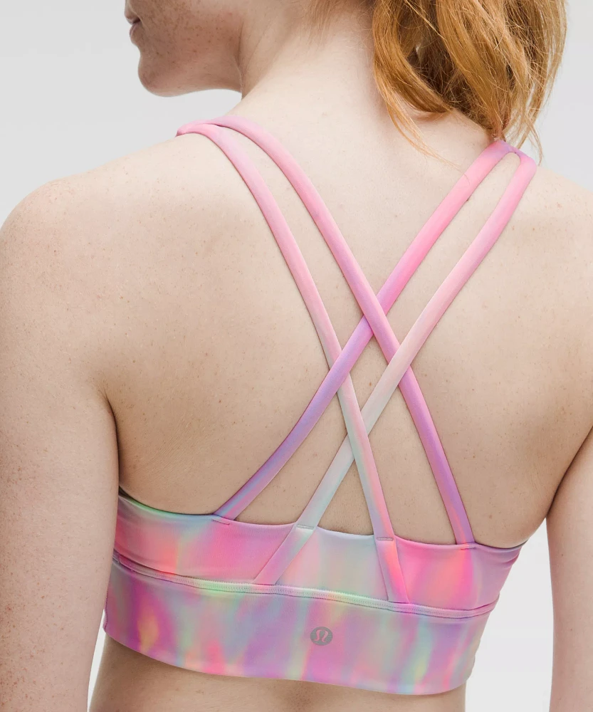 lululemon Energy Longline Bra Medium Support, B–D Cups *Wash | Women's Bras