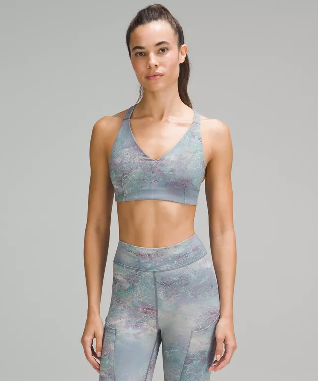 lululemon athletica, Intimates & Sleepwear, Lululemon Energy Bra Incognito  Camo Grey Black Size 4