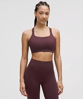 Ultralu Square-Neck Workout Bra *Medium Support, D/DD Cup | Women's Bras