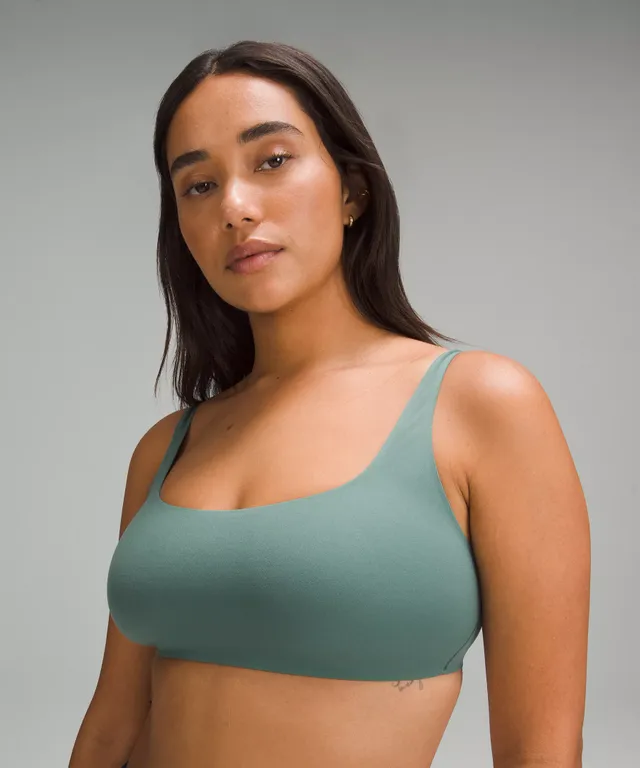 Lululemon athletica Wundermost Ultra-Soft Nulu Scoop-Neck Bralette A–D Cups, Women's Underwear