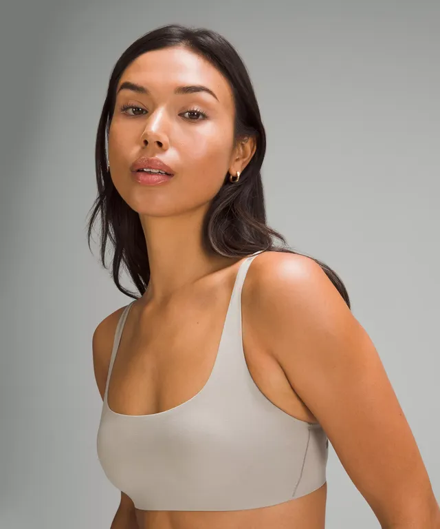 Lululemon athletica Wundermost Ultra-Soft Nulu Scoop-Neck Bralette A–D Cups, Women's Underwear