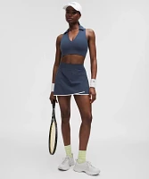 Collared Tennis Longline Bra *Medium Support, B/C Cup | Women's Bras