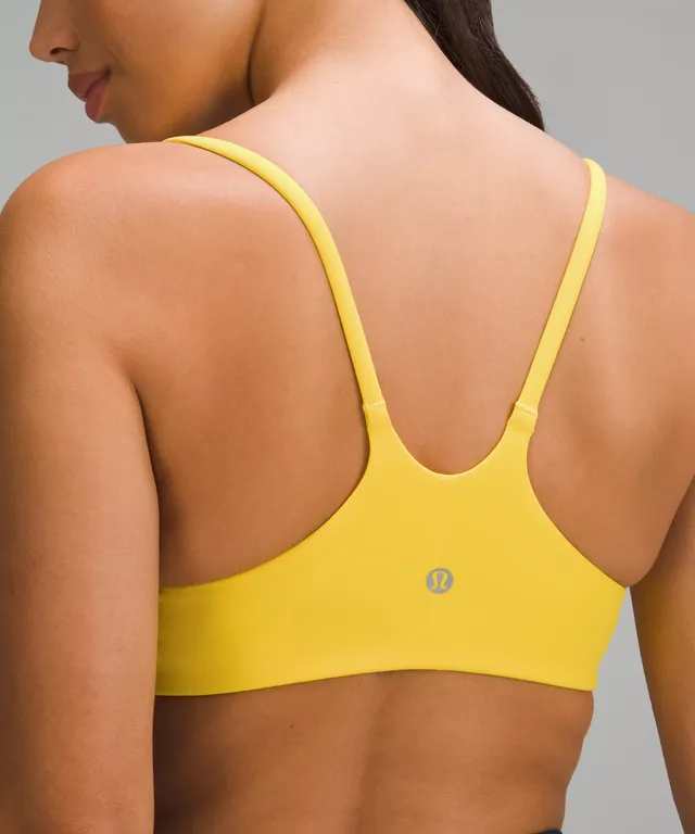 Wunder Train Strappy Racer Bra Light Support, A/B Cup *Twill