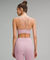 Nulu Strappy V-Neck Yoga Bra *Light Support, A/B Cup | Women's Bras