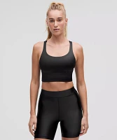 lululemon Energy Longline Bra *Medium Support, B–D Cups Satin Shine | Women's Bras