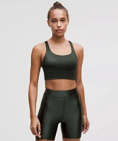 lululemon Energy Longline Bra *Medium Support, B–D Cups Satin Shine | Women's Bras