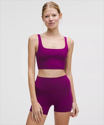 Bend This Ribbed Scoop and Square Bra *Light Support, A-C Cups | Women's Bras