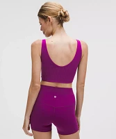 Bend This Ribbed Scoop and Square Bra *Light Support, A-C Cups | Women's Bras