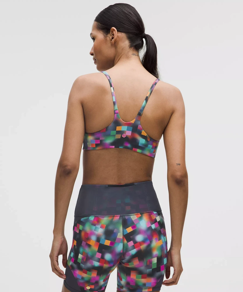 Wunder Train Strappy Racer Bra Light Support, A/B Cup *Pride | Women's Bras