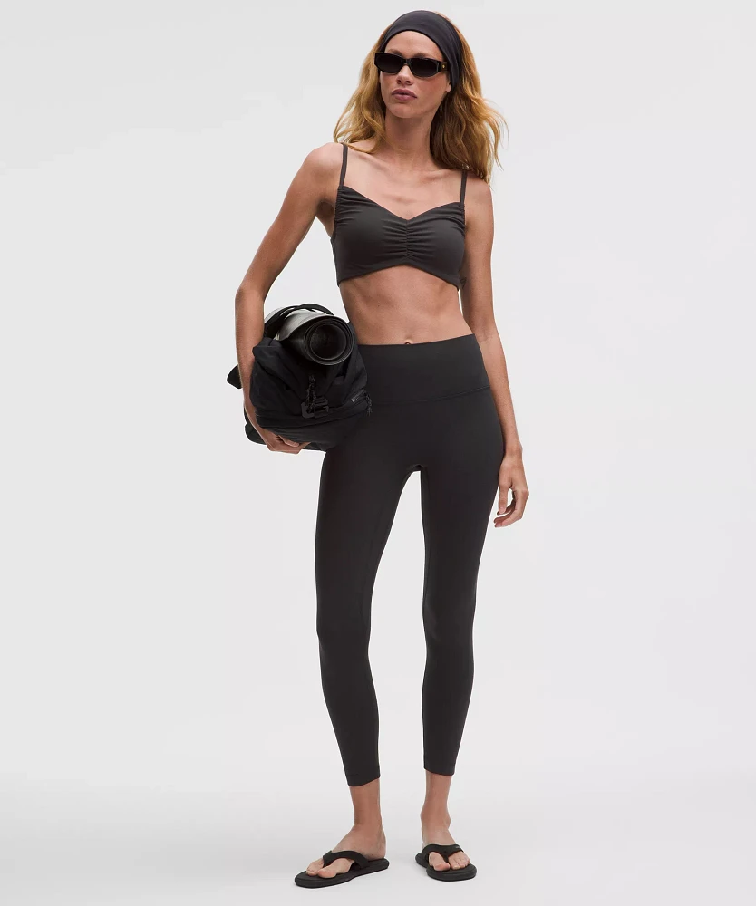 Nulu Ruched Spaghetti-Strap Bra *Light Support, A–C Cups | Women's Bras