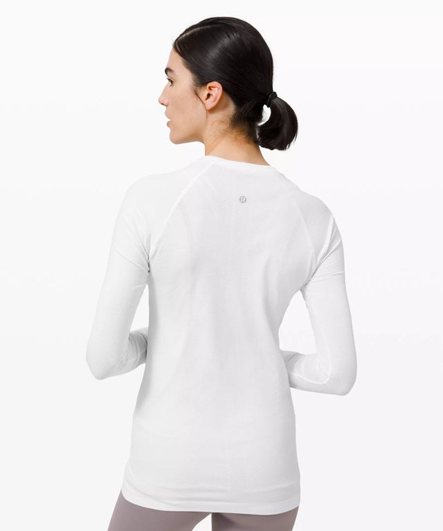 Lululemon athletica Swiftly Tech Cropped Long-Sleeve Shirt 2.0