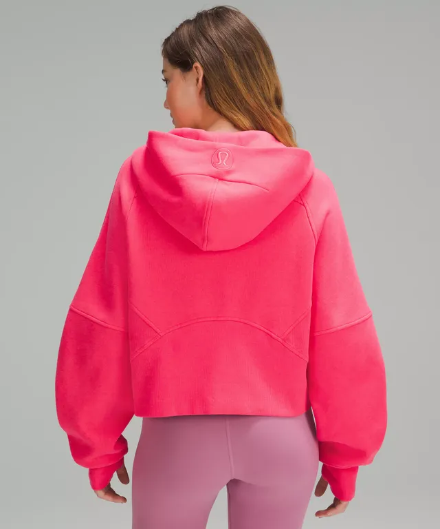 Lululemon Oversized Half-Zip Hoodie (Heathered Pink Taupe), Women's  Fashion, Activewear on Carousell