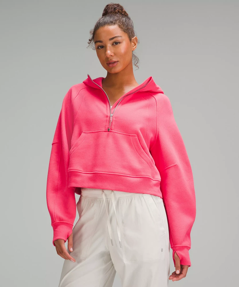 Scuba Oversized Half-Zip Hoodie | Women's Hoodies & Sweatshirts