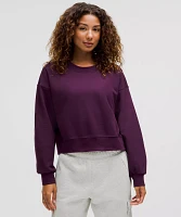 Perfectly Oversized Cropped Crew *French Terry | Women's Hoodies & Sweatshirts