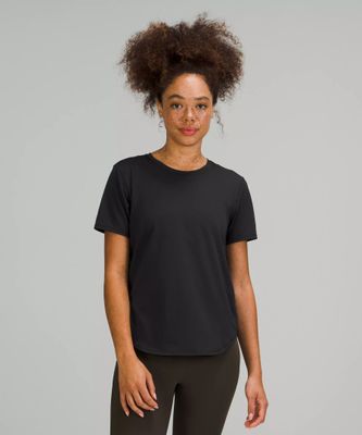 High-Neck Running and Training T-Shirt | Women's Short Sleeve Shirts & Tee's