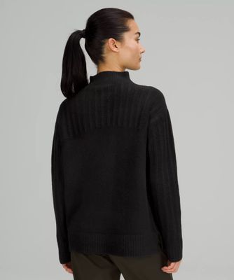 Twin Rib Turtleneck Sweater | Women's Hoodies & Sweatshirts