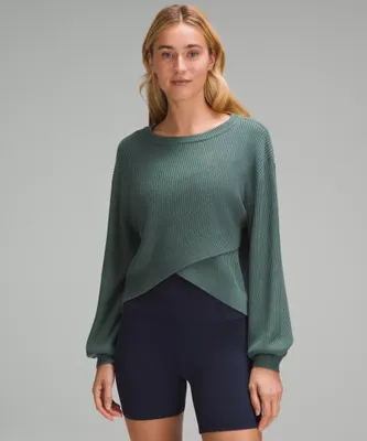 Reversible Crossover Sweater | Women's Sweaters