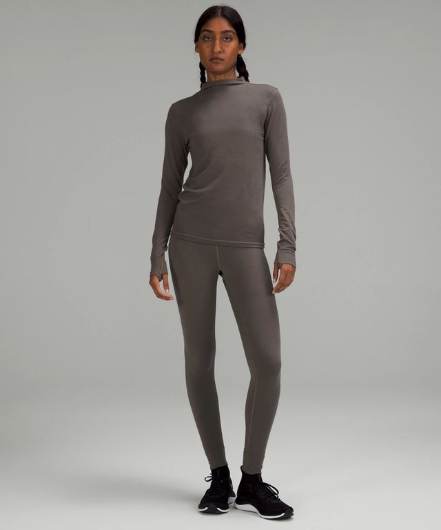 Lululemon lab Seamless Wool-Blend Long-Sleeve Shirt, Women's Long Sleeve  Shirts