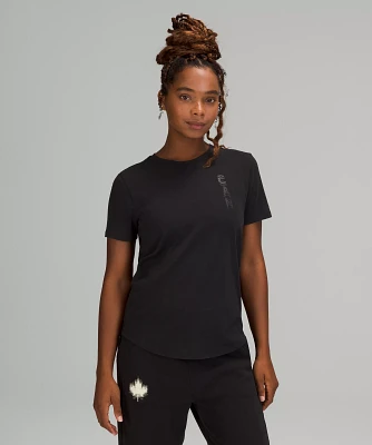 Team Canada Maple Leaf Love Crewneck T-Shirt *COC Logo | Women's Short Sleeve Shirts & Tee's