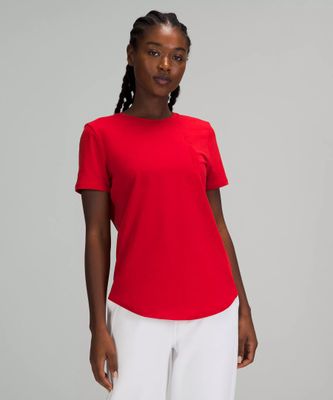 Team Canada Maple Leaf Love Crew T-Shirt *COC Logo Online Only | Women's Short Sleeve Shirts & Tee's