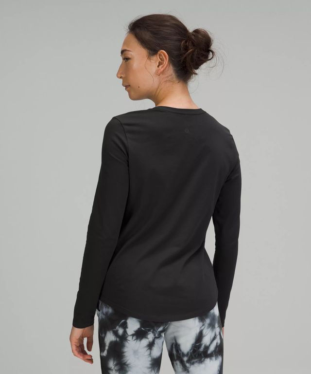 Lululemon Its Rulu Long Sleeve - Grey Sage - lulu fanatics