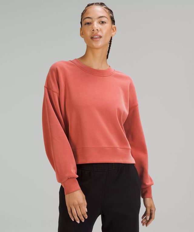 Lululemon Multi-Texture Crew Neck Sweater Sweatshirt