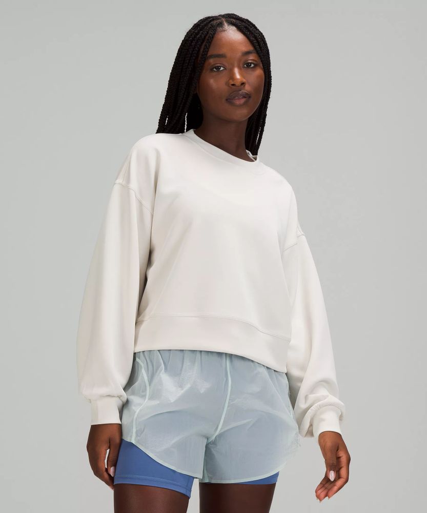 Softstreme Perfectly Oversized Cropped Crew | Women's Hoodies & Sweatshirts