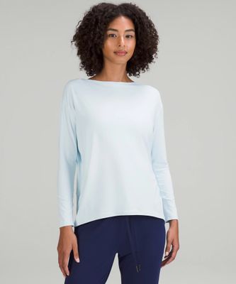 Back Action Long Sleeve Shirt *Nulu Online Only | Women's Shirts