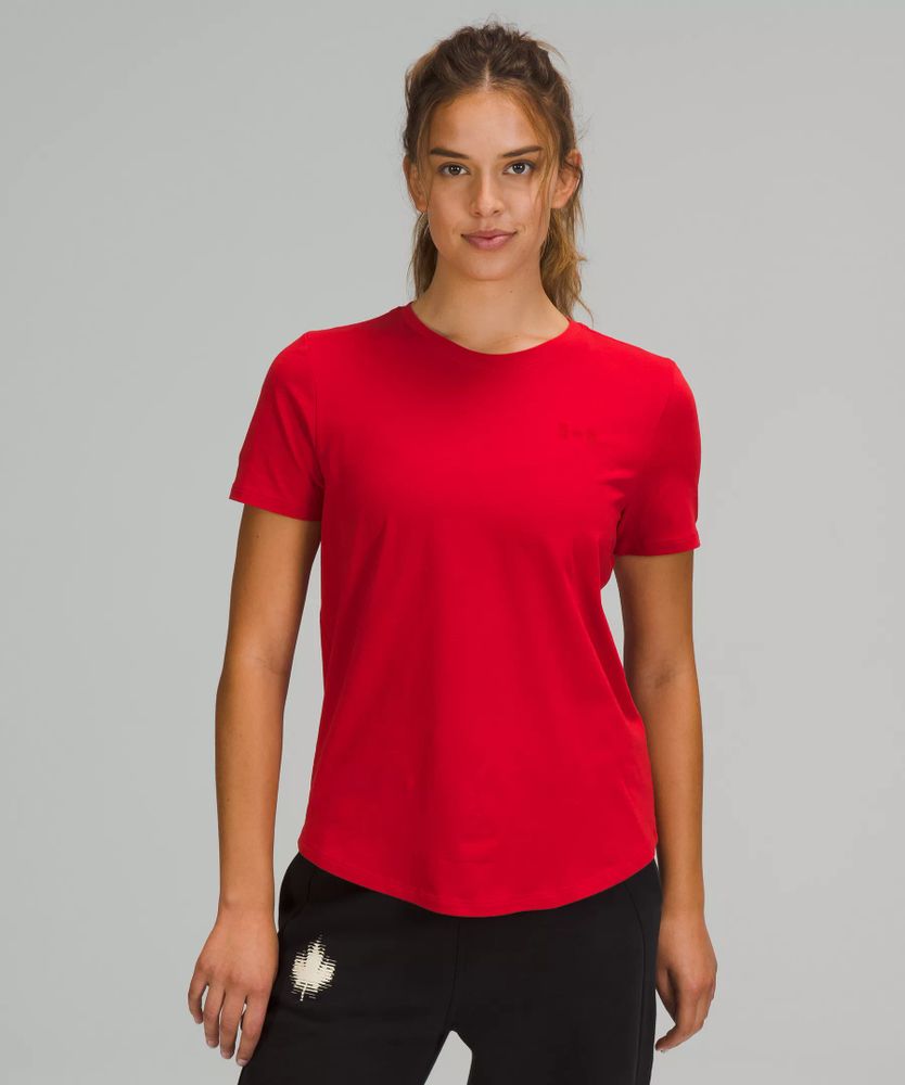 Team Canada Love Crewneck T-Shirt *COC Logo | Women's Short Sleeve Shirts & Tee's