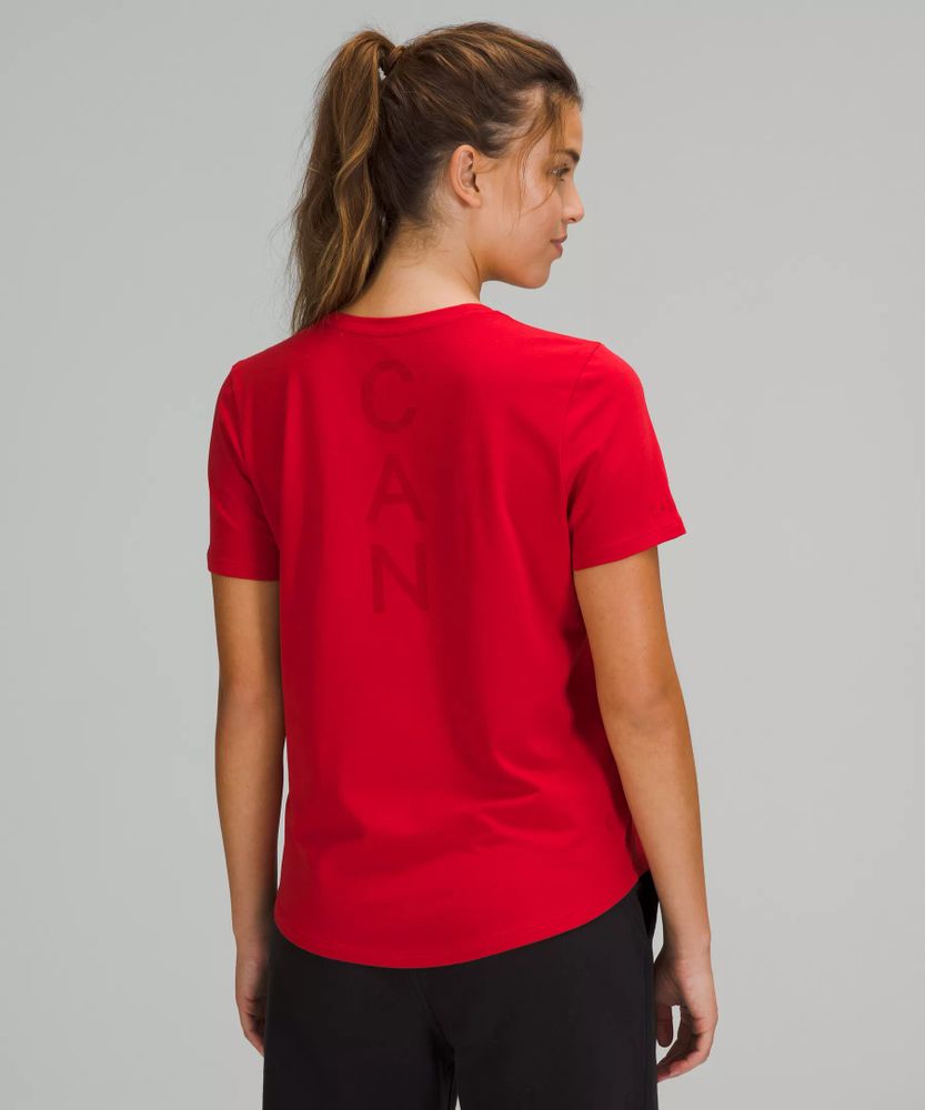 Team Canada Love Crewneck T-Shirt *COC Logo | Women's Short Sleeve Shirts & Tee's