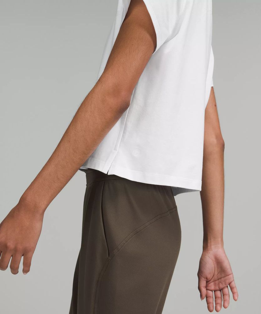 Classic-Fit Cotton-Blend T-Shirt | Women's Short Sleeve Shirts & Tee's