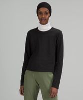 Classic-Fit Cotton-Blend Long-Sleeve Shirt | Women's Long Sleeve Shirts