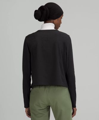 Classic-Fit Cotton-Blend Long Sleeve Shirt | Women's Shirts