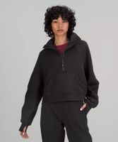 Scuba Oversized Funnel Neck Half Zip | Women's Hoodies & Sweatshirts