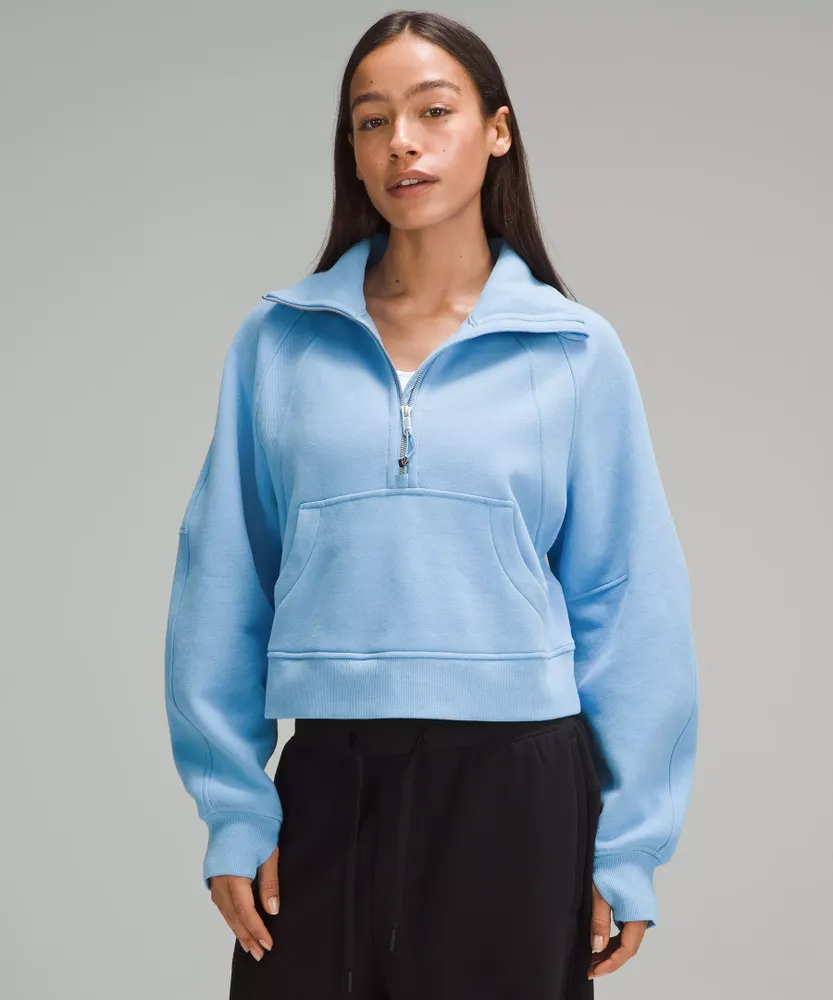 Lululemon athletica Scuba Oversized Quilted Half Zip, Women's Hoodies &  Sweatshirts