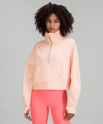 Scuba Oversized Funnel Neck Half-Zip | Women's Hoodies & Sweatshirts