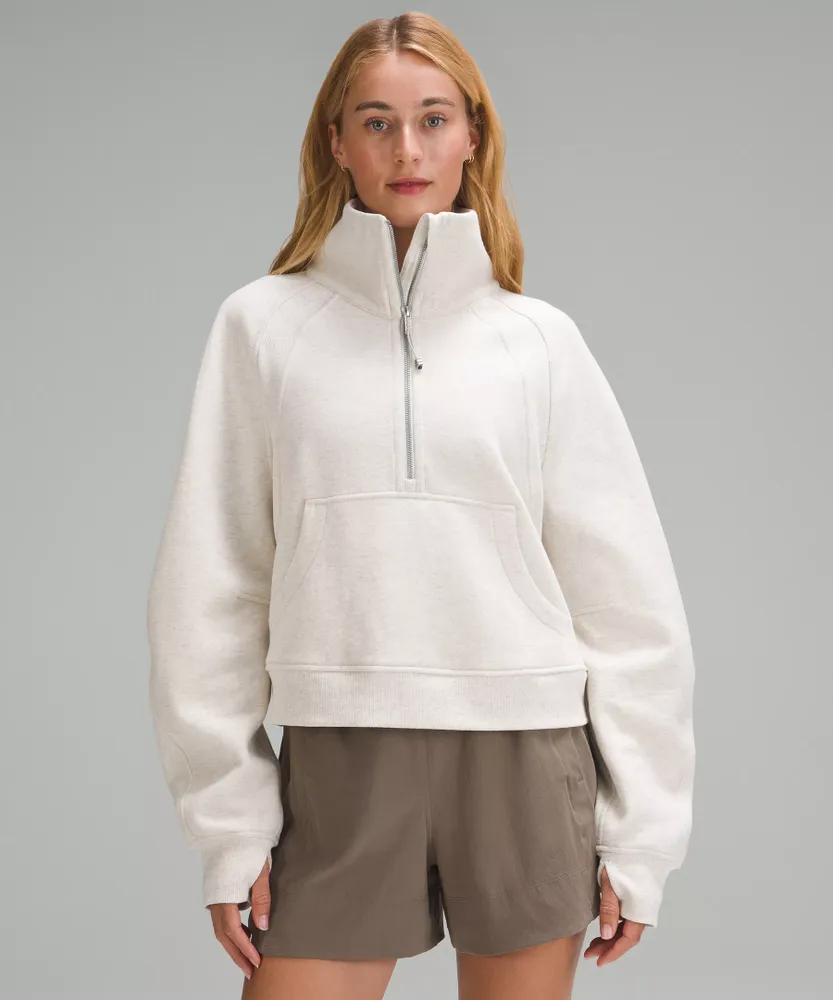 Scuba Oversized Funnel-Neck Half Zip | Women's Hoodies & Sweatshirts