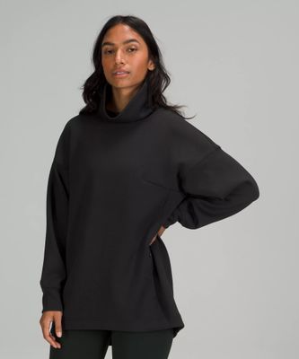 Modal-Blend Turtleneck Tunic | Women's Hoodies & Sweatshirts