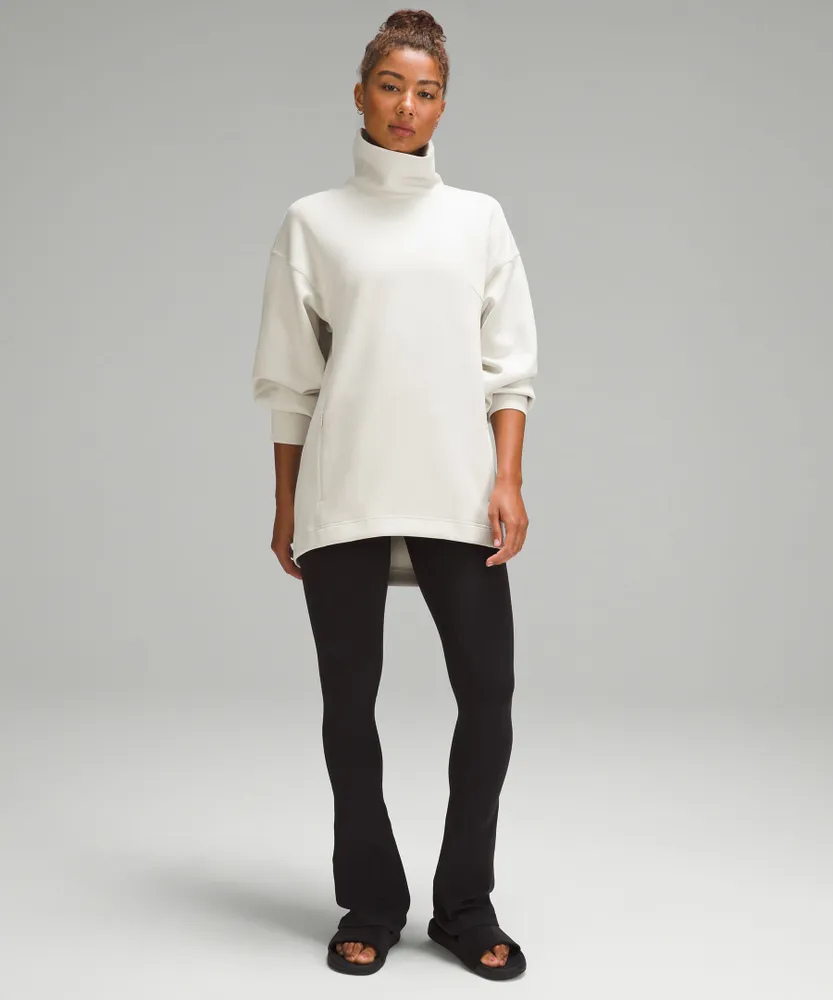 Modal-Blend Turtleneck Tunic | Women's Hoodies & Sweatshirts