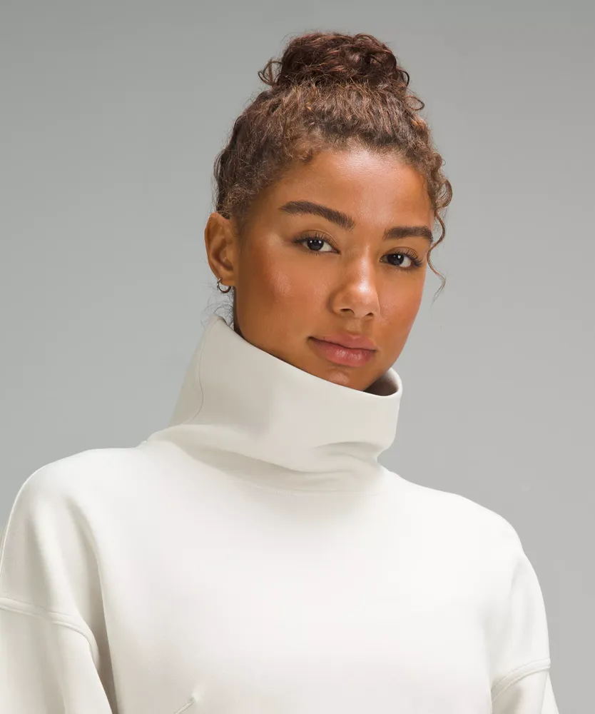 Modal-Blend Turtleneck Tunic | Women's Hoodies & Sweatshirts