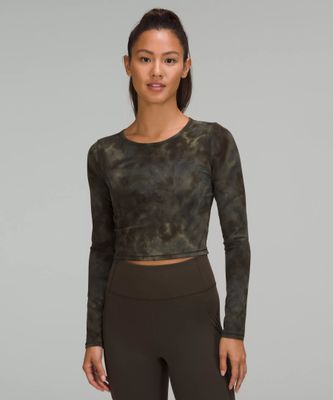 Wunder Train Cropped Long Sleeve Shirt | Women's Shirts