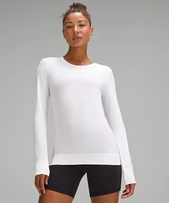 Swiftly Relaxed Long-Sleeve Shirt *Hip Length | Women's Long Sleeve Shirts